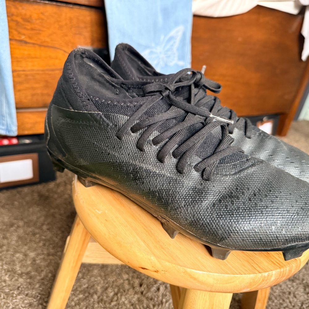 adidas Black Athletic Sneakers - Low-Top Lace-Up